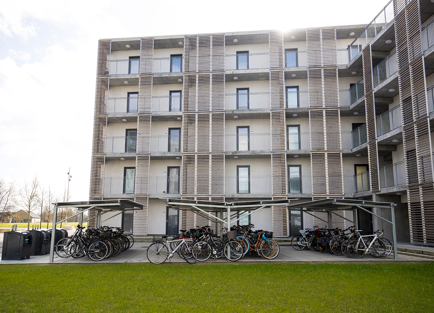 Bike shelter for housing associations